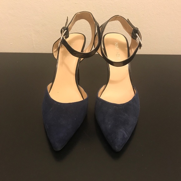 Nine West Strappy Heel 8 - Picture 1 of 6